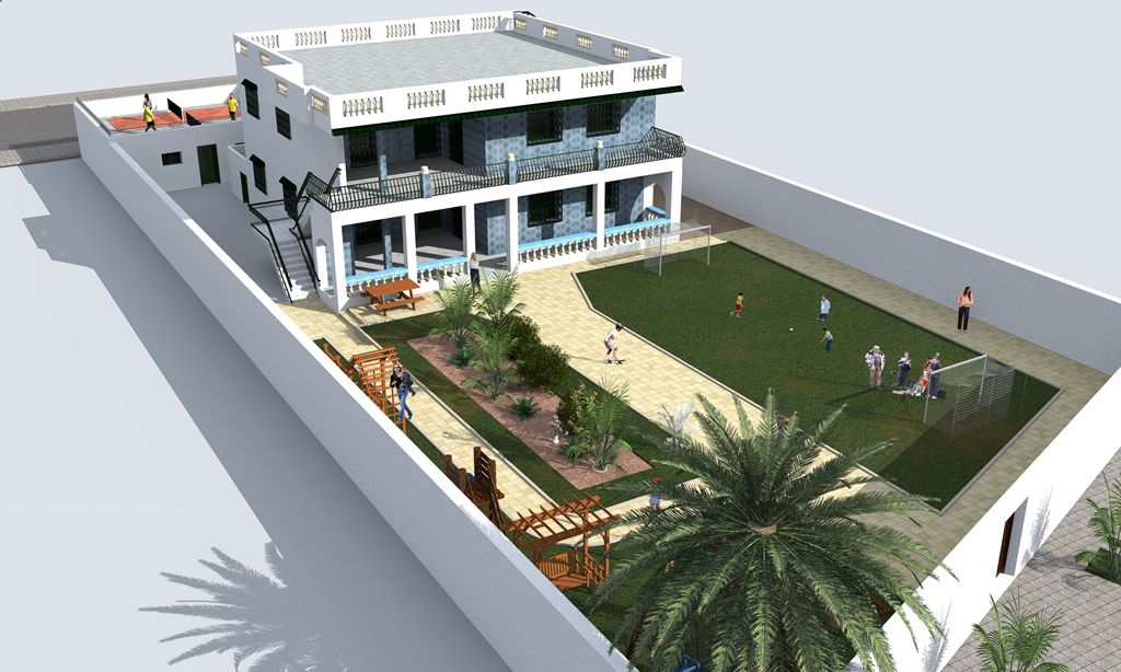 Front from high French