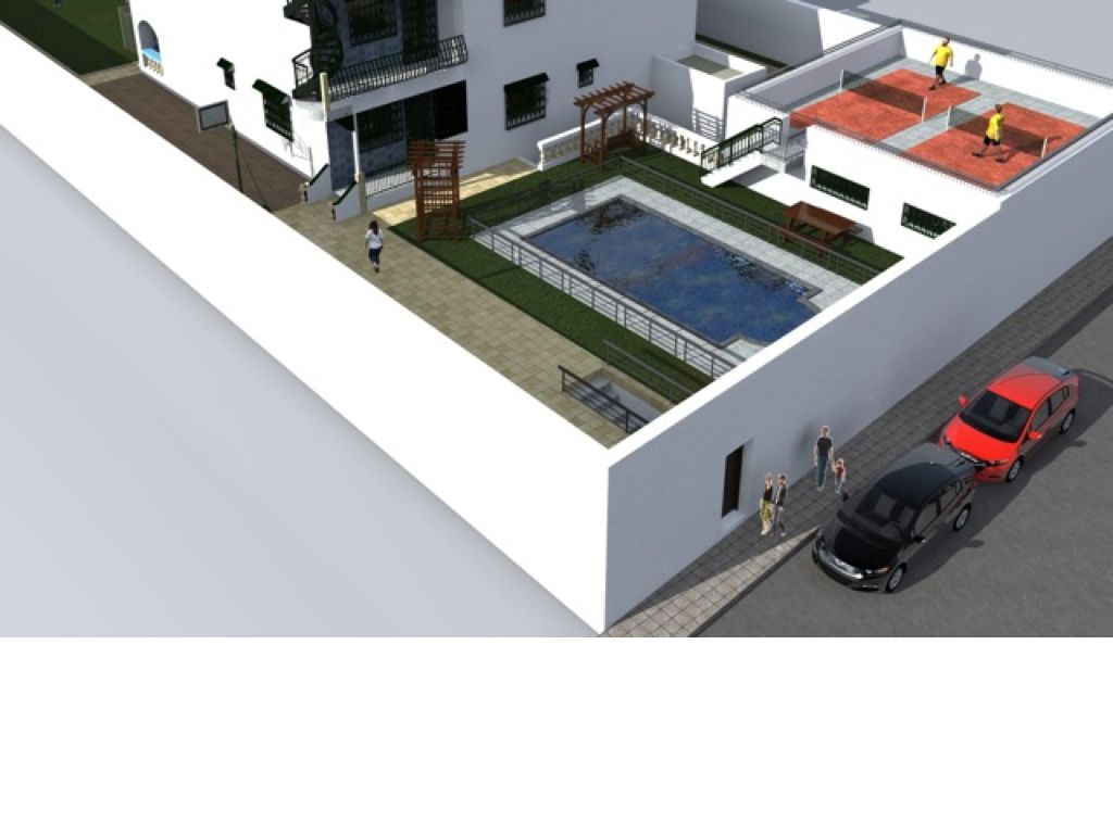 Back entrance English